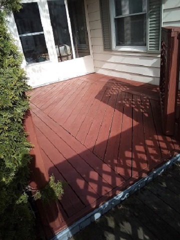 Deck Staining Grand Blanc Mi Porch Stain Power Wash Restoration Burton Goodrich Davison Mundy Twp